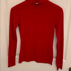 Red Turtleneck